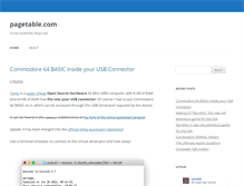 Tablet Screenshot of pagetable.com